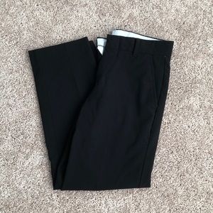 Boys CHAPS brand black slacks
